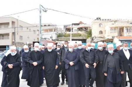 كسرى : صور من عقد راية الصلح بين عائلتي عبد الله وبركات